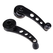 Window Crank Handle Winder Universal Car Wagon Door Window Winder Crank Black