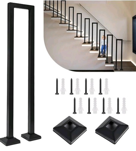 Shaped stair handrail 85cm - u-shaped,