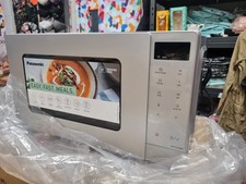 Panasonic NN-K18JMMBPQ 800W 20L Microwave Oven with Grill and Turntable - Silver