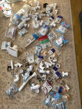 Various Plumbing Fittings Job Lot Sold as seen all unused