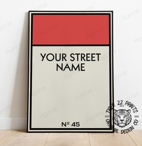 Personalised monopoly style - personalised,