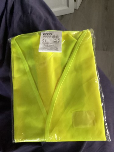 Safety luminous waistcoat - luminous, size
