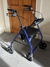 Walker Stroller for Seniors and Disabilities Adjustable Height, Elderly Aid
