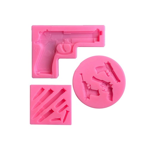 Gun bullet silicone - bullet,