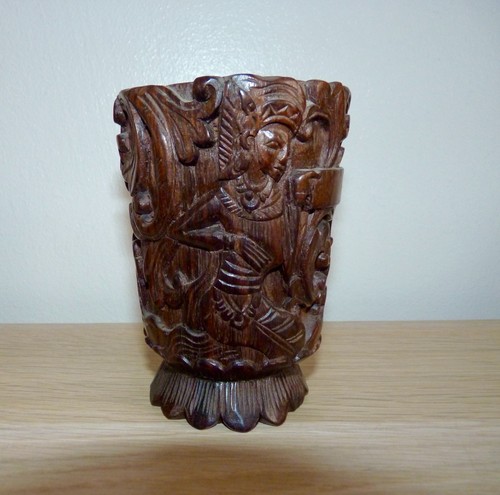 Asian carved wooden - asian,