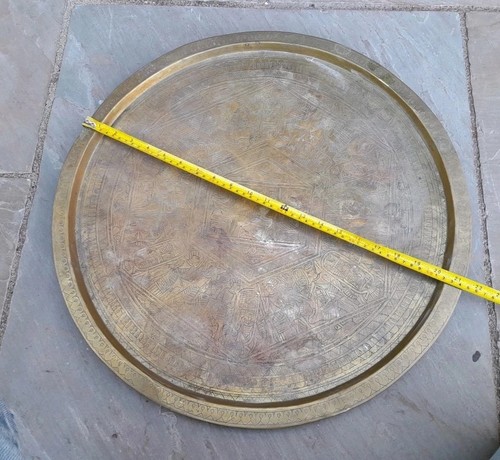 Antique large egyptian brass - large,