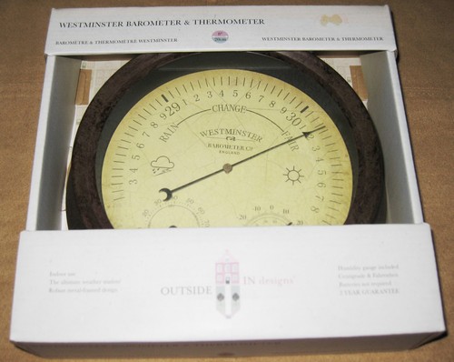 Westminster barometer - westminster, &