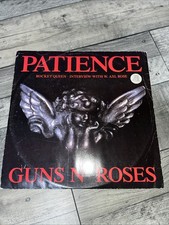 Guns N Roses - Patience - 12” Vinyl Record Single - 1989 Geffen UK 1st Rock Lies