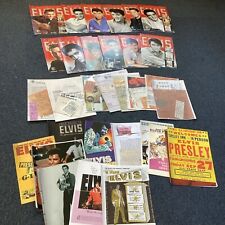 ISSUE 1-12 Elvis DeAgostini Official Collectors Edition Magazines + artefacts