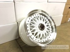 15" RS STYLE WHEELS RIMS WHITE