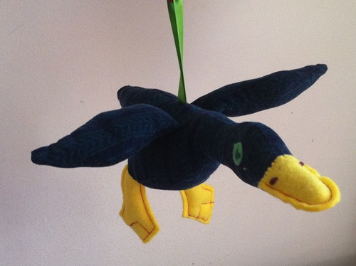 Flying duck soft child - , toy