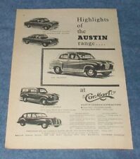 1955 Austin A40/50 Cambridge A90 Westminster A30 Saloon Vintage Ad