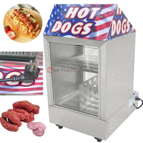 Commercial hot dog steamer - hot,