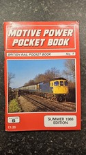 Motive Power Pocket Book Summer 1988 edition