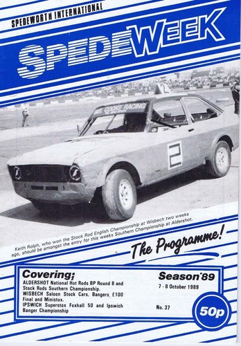 Spedeworth oct 1989 banger - 1989,