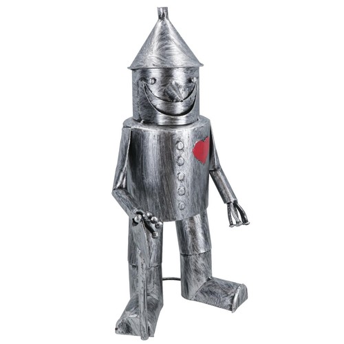 Tin man garden ornament - tin,