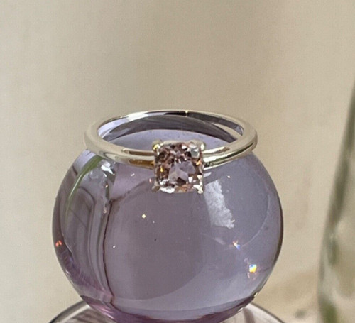 Sterling silver prong set - silver,