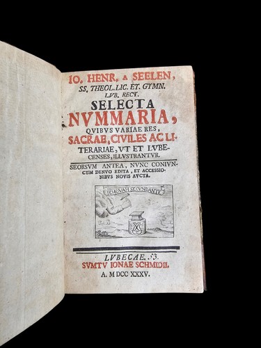 Seelen selecta nummaria 1735 - seelen,