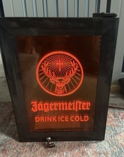 Jagermeister Countertop Fridge Cooler with Light-Up Feature
