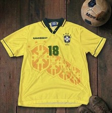 Brazil 1994/96 Home Kit R9