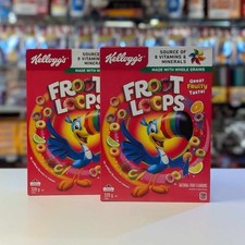 Kelloggs Froot Loops 320g x 2 Boxes Canadian Import