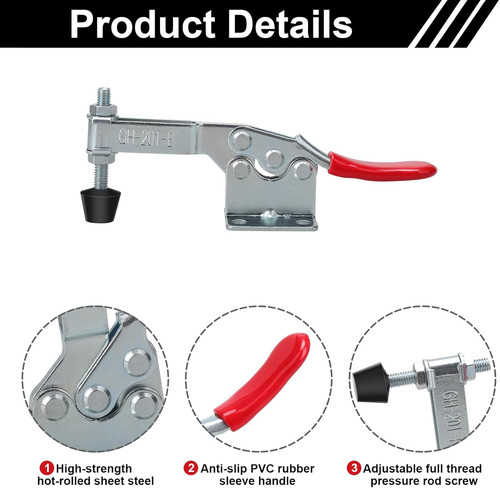 Quick release clamp 201 b - clamp, gh-201-b