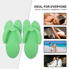 Disposable Spa Pedicure Slippers-Comfortable Convenient Salon Flip Flops 12pairs