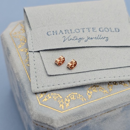 4mm 750 solid 18ct - rose, gold
