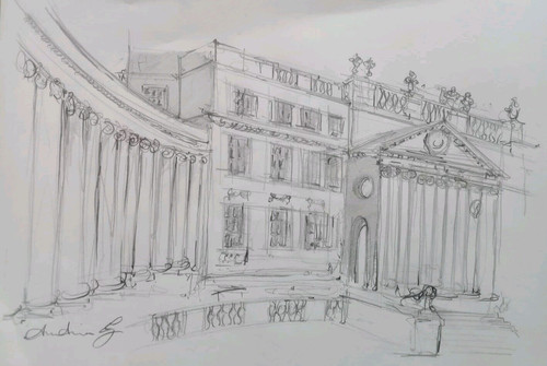 Stowe school pencil - school, drawing