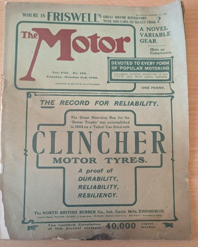 Super rare motor magazine - super,