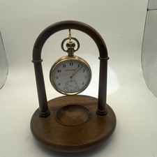 Extra Large Wellhead A46 Rosewood Pocket Watch Stand – 14cm –Very Good Condition