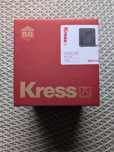Kress 60v battery charger - 60v, 5a