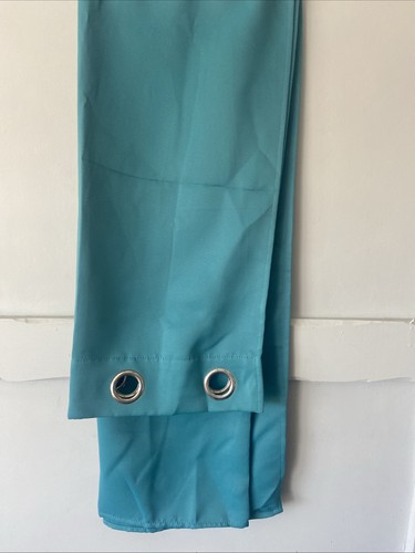 Teal curtains eyelet - eyelet,