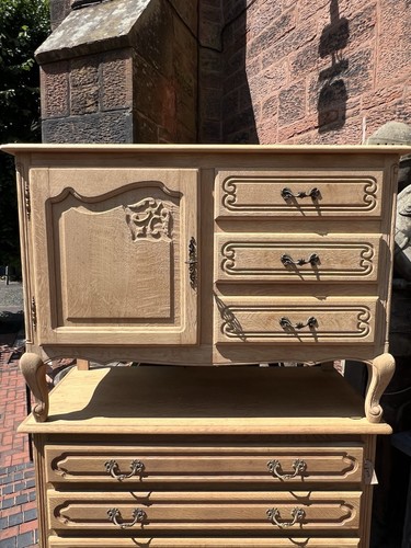 Vintage french louis oak - vintage,