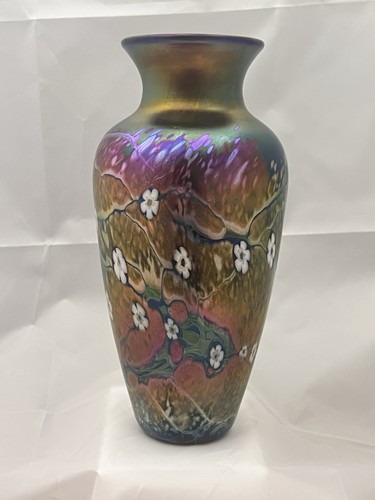 Okra glass purple charlock - okra,