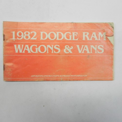1982 dodge ram - ram, vans