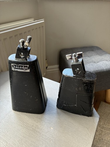 Two cow bells - two,