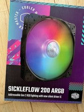 Cooler Master SickleFlow 200 ARGB PWM Case Fan 200mm Single Black