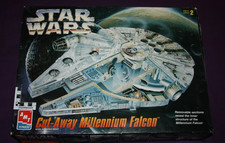 AMT ERTL Star Wars Cut Away Millennium Falcon scale model kit 38305.