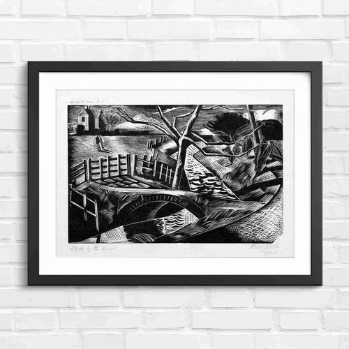 Vintage bridge countryside - vintage,