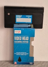 Power Plus Video Cassette Head Cleaner VHS Cleaning Solution PAL SECAM