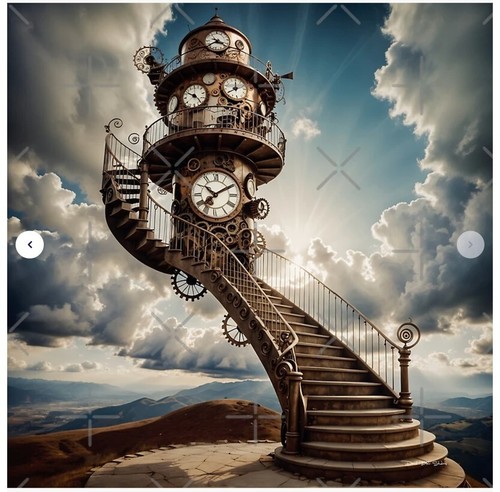 Stairway heaven poster - stairway,