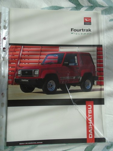 Daihatsu fourtrak fieldman - fourtrak,