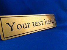 Personalised silver gold - or,