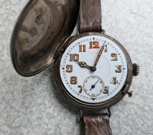 Antique sterling silver ww1 - sterling,