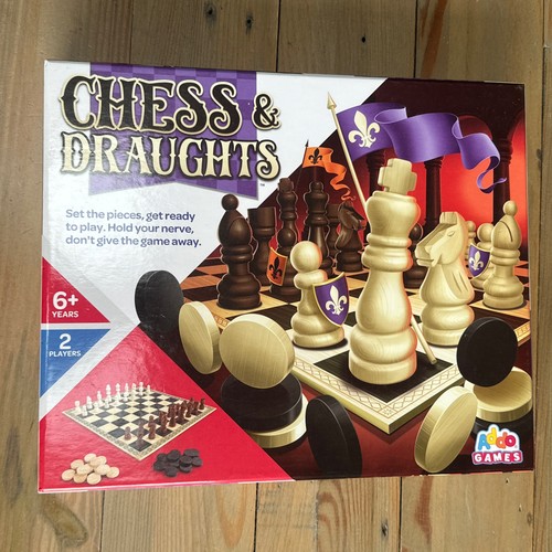 Chess draughts board set - draughts,