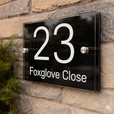 House Number Plaques