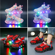 Girls Boys LED Light Up Shoes