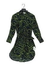 Topshop Shirt Midi Dress UK10