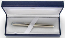 Waterman Paris Chrome Fountain Pen New in Presentation Box